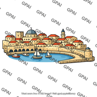Mediterranean port city