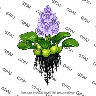 Water hyacinth eichhornia crassipes