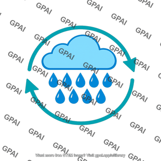Wet climate icon