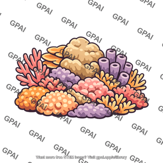 Coral reef vivid