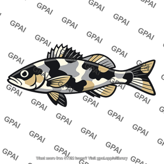 Fish disruptive coloration