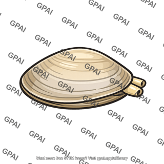 Burrowing clam