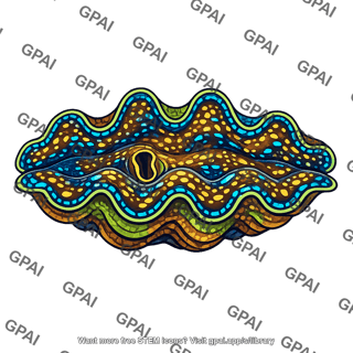 Giant clam mantle