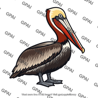 Brown pelican breeding