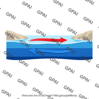 Ocean current strait
