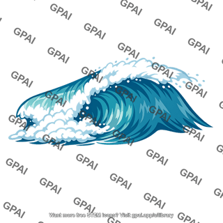 Breaking wave