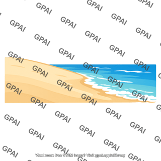 Ocean beach summer