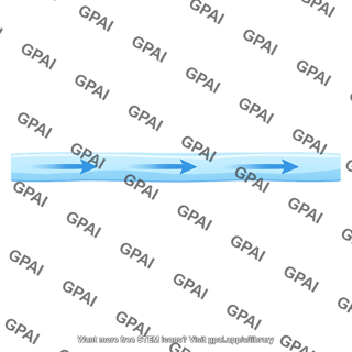 Surface flow low salinity