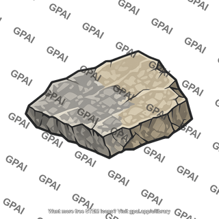 Silicate rock fragment