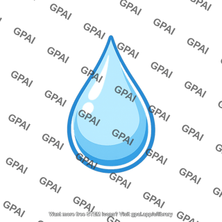 Sweat droplet