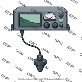 Echo sounder control unit