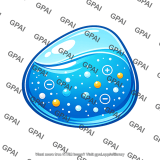 Seawater with dissolved salts