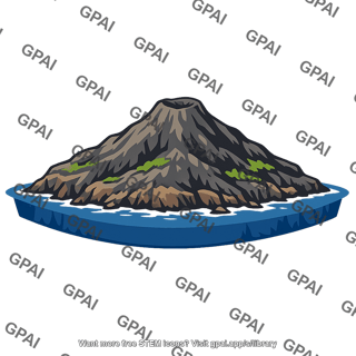 Oceanic island