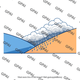 Cold front cross section