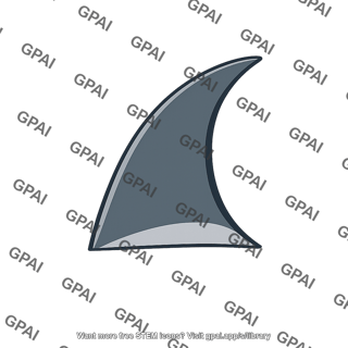 Dorsal fin falcate