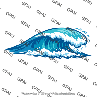 Breaking wave