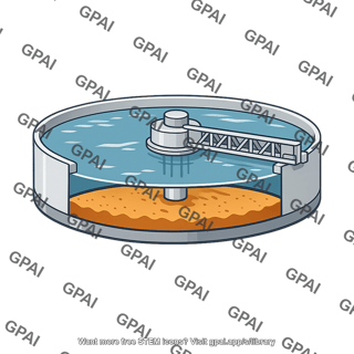 Primary treatment settling tank