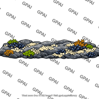 Middle tide zone rocky