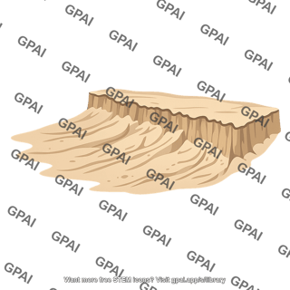 Beach sand eroded
