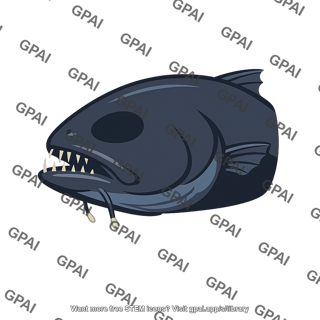 Deep sea fish blind
