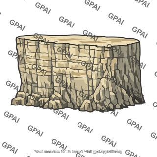 Ancient sea cliff