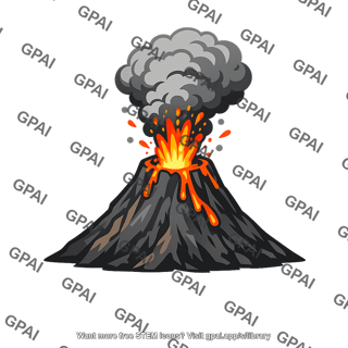 Volcanic eruption