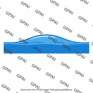 Raised sea surface