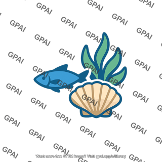 Marine life grouped icon