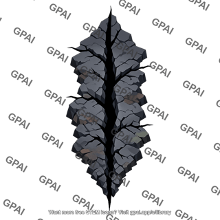 Ocean crust crack