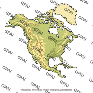 North america relief