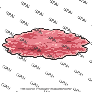 Red alga encrusting
