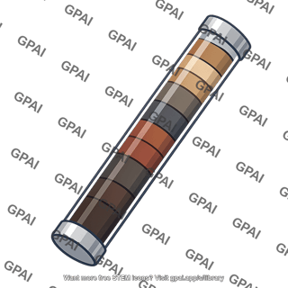 Ocean sediment core