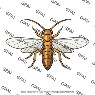Winged insect