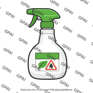 Pesticide spray bottle