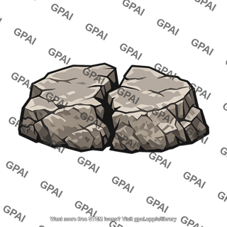 Rock fractured