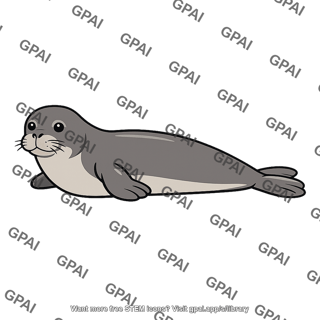 Cartoon seal