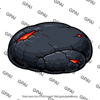 Pillow basalt newly formed