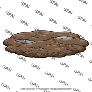 Muddy intertidal zone