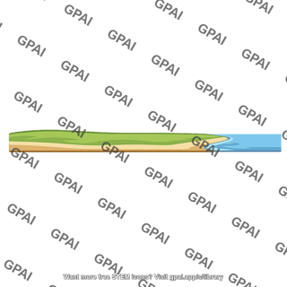 Low lying coastal area