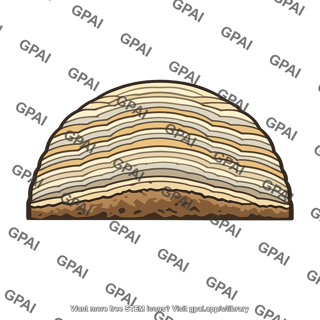 Stromatolite cross section