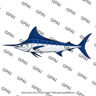 Blue marlin