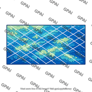 Bathymetric map ship based