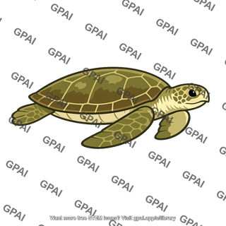 Marine turtle