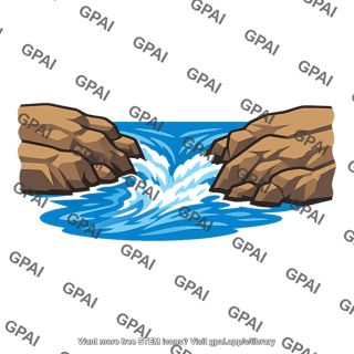 River constriction