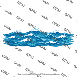 Choppy sea