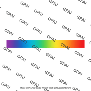 Visible light spectrum