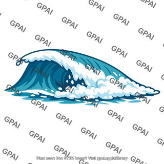 Surf zone breaking wave