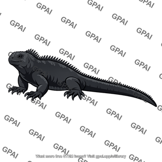 Marine iguana