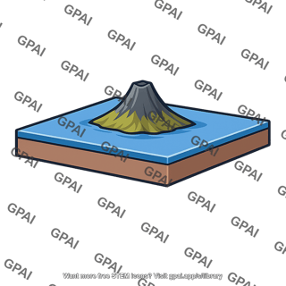 Intraplate feature