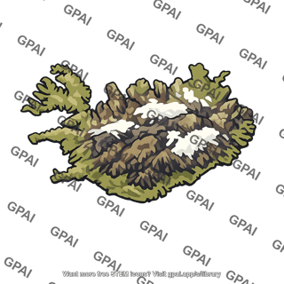 Iceland volcanic terrain